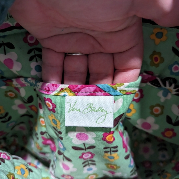 Vera Bradley Paisley Tote Bag - Picture 6 of 8